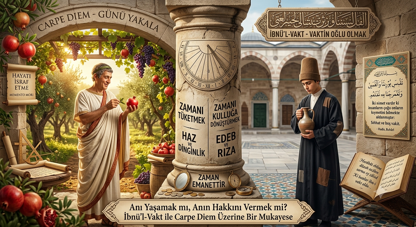 Anı Yaşamak mı, Anın Hakkını Vermek mi? İbnü'l-Vakt ile Carpe Diem Üzerine Bir Mukayese